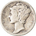 Munten, Verenigde Staten, Mercury Dime, Dime, 1942, U.S. Mint, Philadelphia