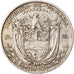 Coin, Panama, 1/10 Balboa, 1962, AU(50-53), Silver, KM:10.2