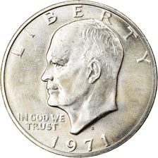 Coin, United States, Eisenhower Dollar, Dollar, 1971, U.S. Mint, San Francisco