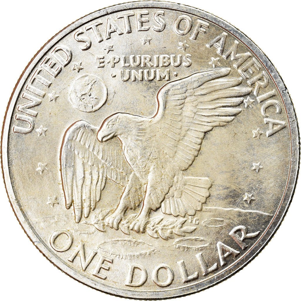 Coin, United States, Eisenhower Dollar, Dollar, 1971, U.S. Mint, San Francisco