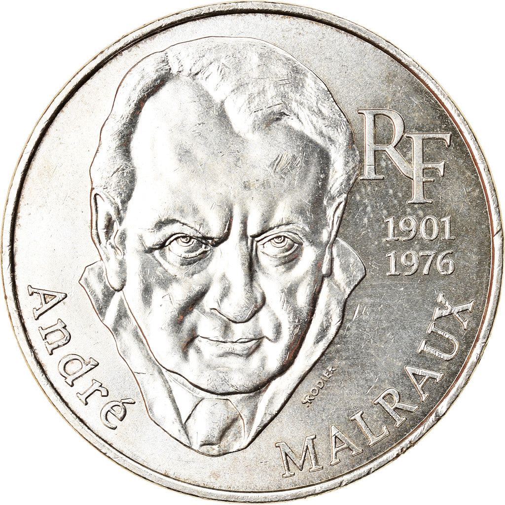 Monnaie, France, André Malraux, 100 Francs, 1997, SUP+, Argent, Gadoury:954