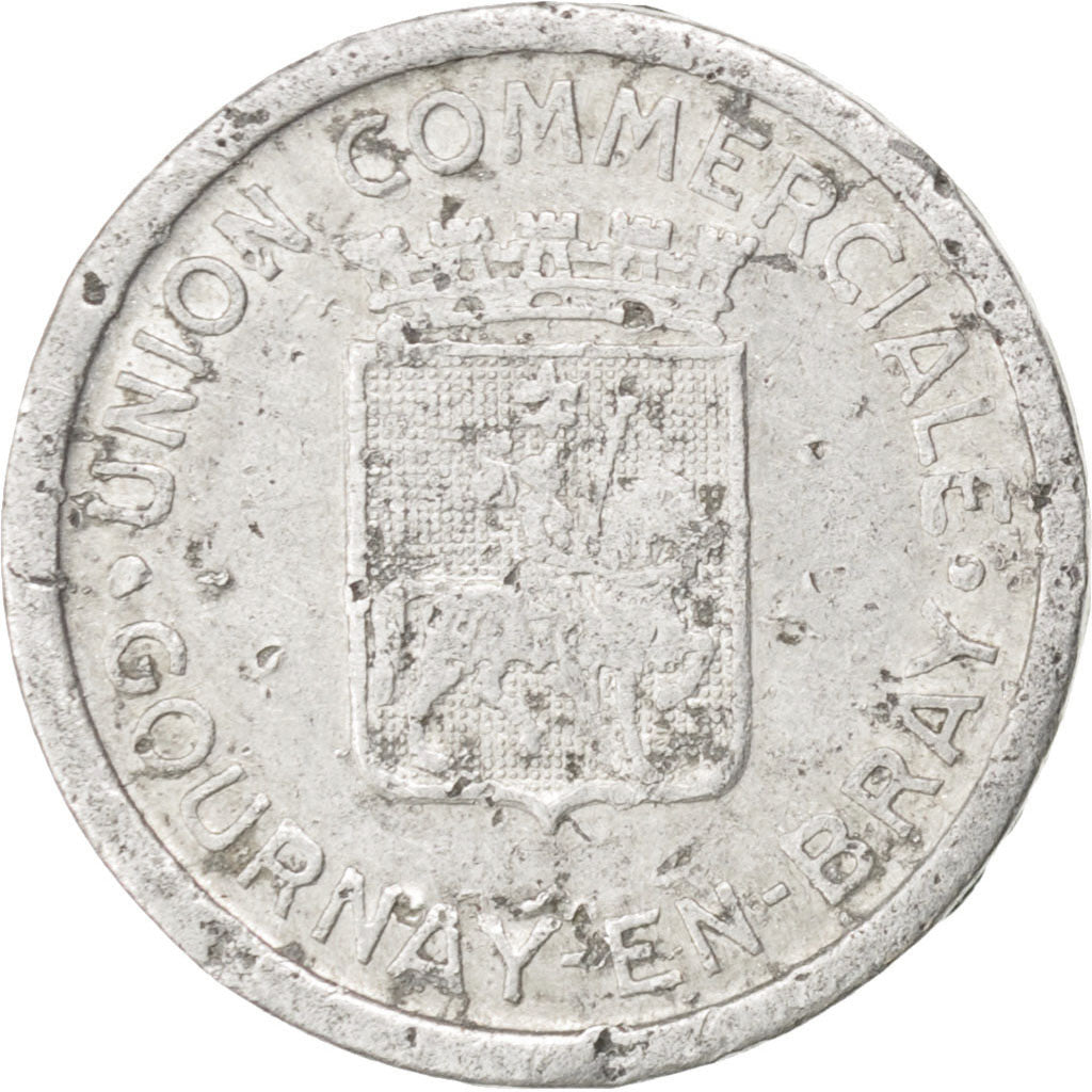France, 5 Centimes, VF(20-25), Aluminium, Elie #10.1, 0.94