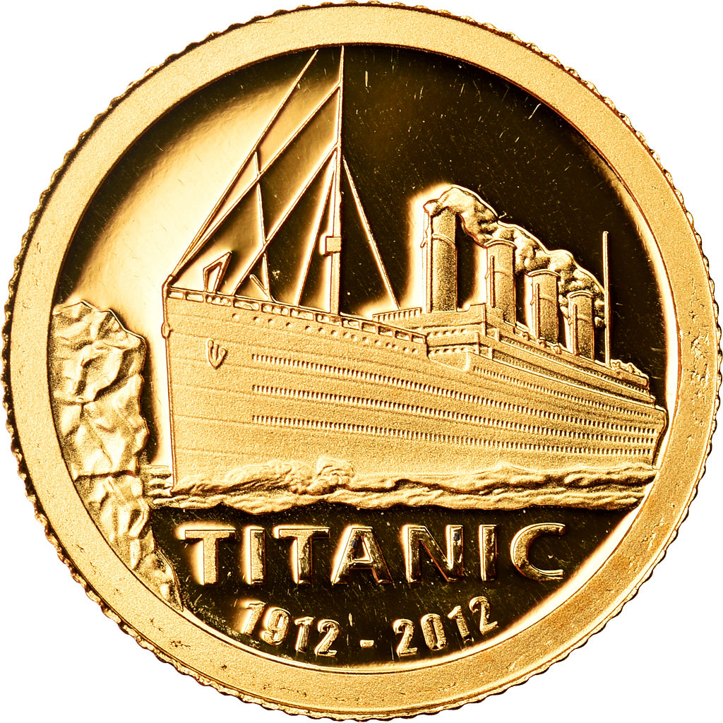 Coin, Cook Islands, Elizabeth II, Dollar, 2012, CIT, MS(65-70), Gold, KM:1375