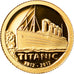 Coin, Cook Islands, Elizabeth II, Dollar, 2012, CIT, MS(65-70), Gold, KM:1375