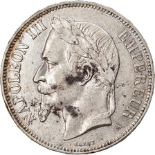 Munten, Frankrijk, Napoleon III, Napoléon III, 5 Francs, 1870, Paris, ZF
