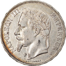 Münze, Frankreich, Napoléon III, 5 Francs, 1870, Strasbourg, SS, Silber