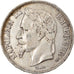 Coin, France, Napoléon III, 5 Francs, 1869, Strasbourg, EF(40-45), Silver