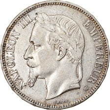 Coin, France, Napoléon III, 5 Francs, 1869, Strasbourg, EF(40-45), Silver