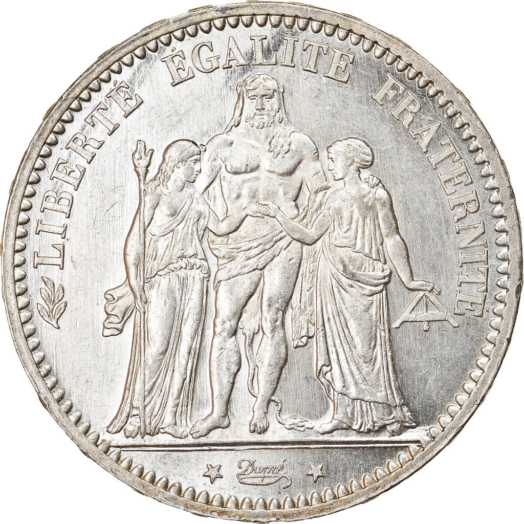 Coin, France, Hercule, 5 Francs, 1873, Paris, MS(60-62), Silver, KM:820.1