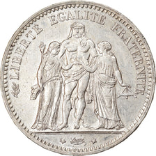 Coin, France, Hercule, 5 Francs, 1874, Paris, AU(50-53), Silver, KM:820.1