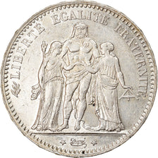 Monnaie, France, Hercule, 5 Francs, 1877, Paris, TTB+, Argent, Gadoury:745a