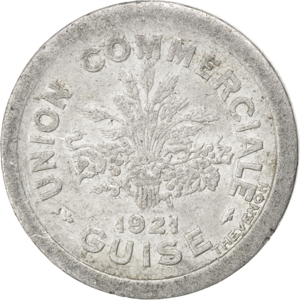 Guise, Union Commerciale, 5 Centimes 1921, Elie 15.1