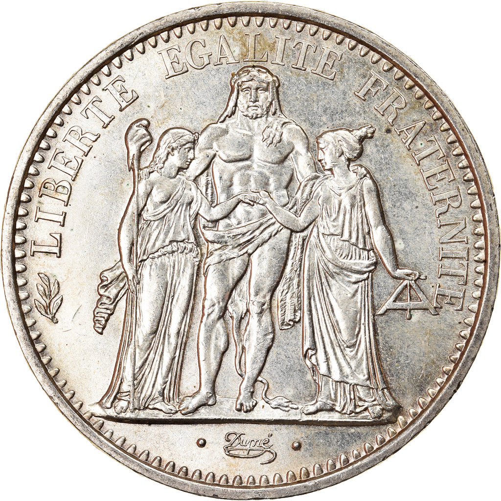 Coin, France, Hercule, 10 Francs, 1971, Paris, MS(60-62), Silver, KM:932, Le