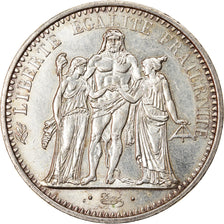 Munten, Frankrijk, Hercule, 10 Francs, 1972, Paris, PR+, Zilver, KM:932
