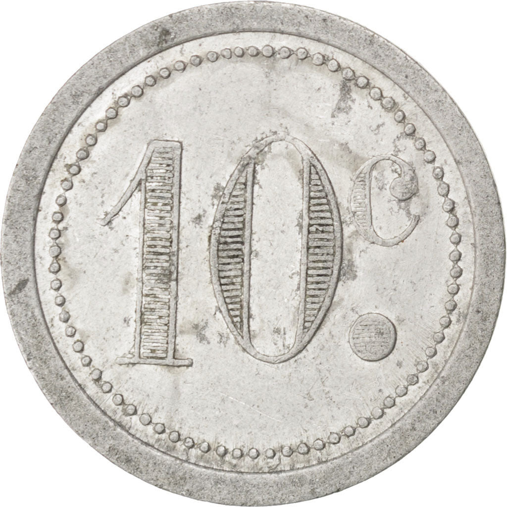 Guise, Union Commerciale, 10 Centimes 1921, Elie 15.2