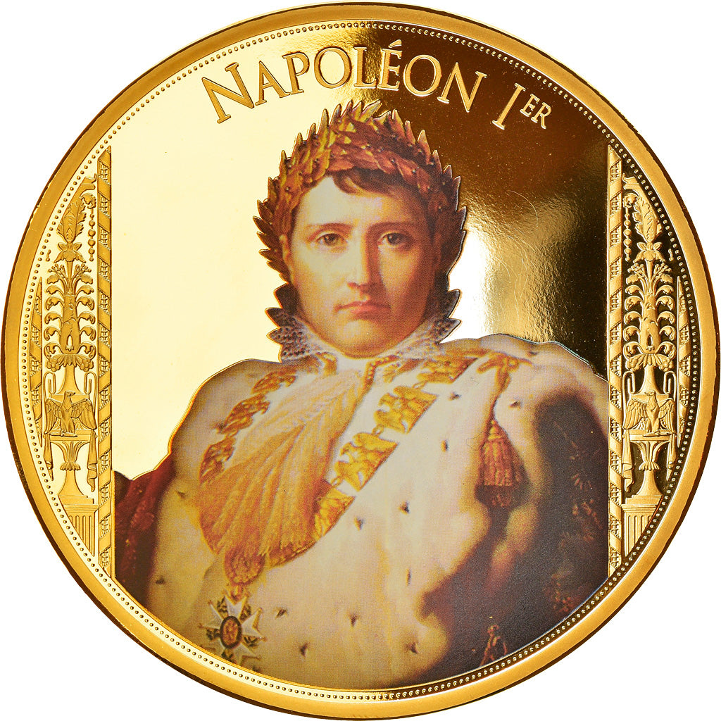 France, Medal, Napoléon Ier, History, MS(65-70), Copper Gilt