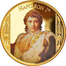 France, Medal, Napoléon Ier, History, MS(65-70), Copper Gilt