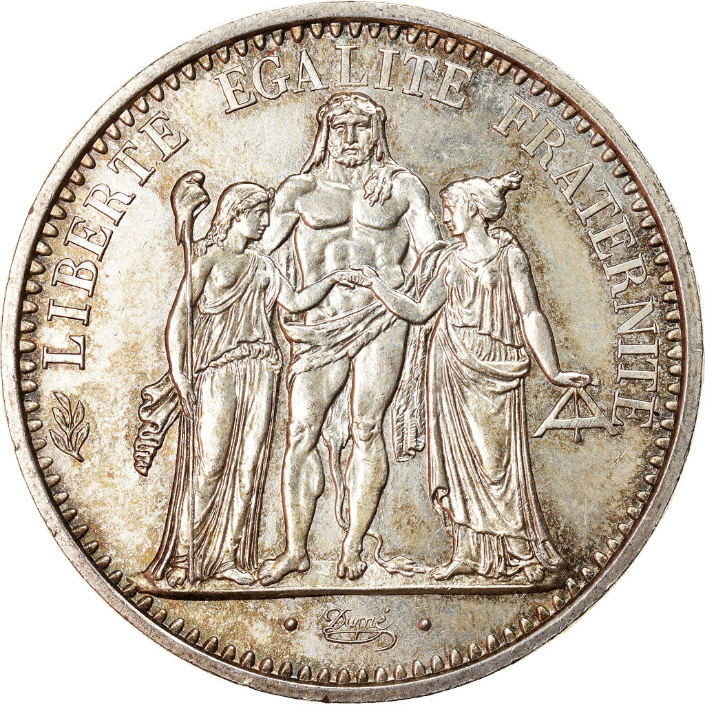 Coin, France, Hercule, 10 Francs, 1972, Paris, MS(63), Silver, KM:932