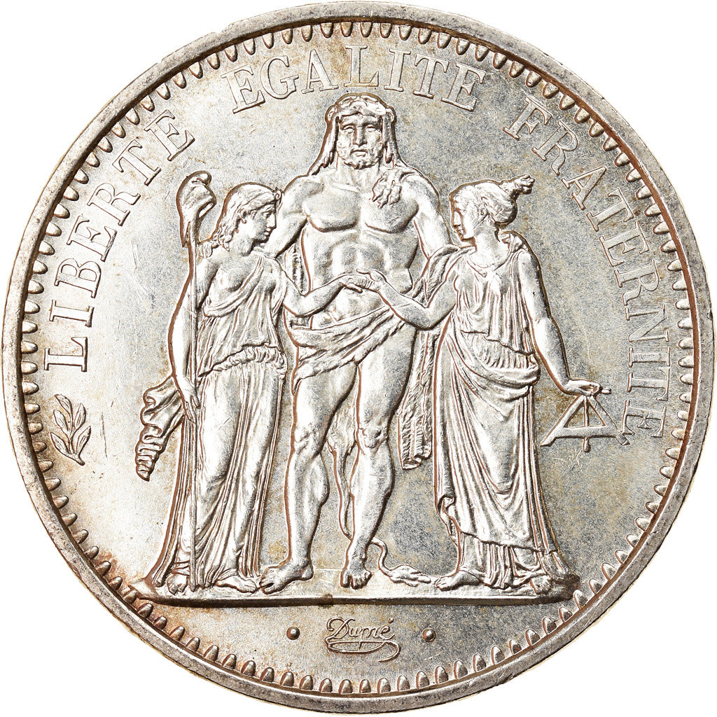 Coin, France, Hercule, 10 Francs, 1972, Paris, MS(63), Silver, KM:932