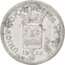 France, 5 Centimes, 1922, VF(30-35), Aluminium, Elie #10.1, 0.98