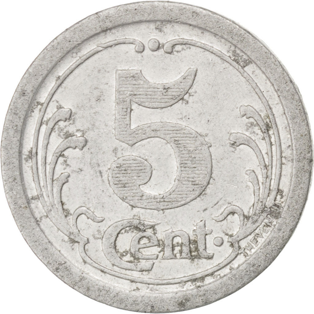 France, 5 Centimes, 1922, VF(30-35), Aluminium, Elie #10.1, 0.98