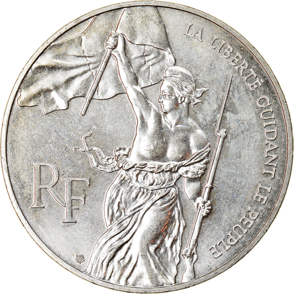 Coin, France, Liberté guidant le peuple, 100 Francs, 1993, MS(63), Silver