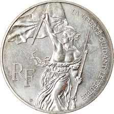 Coin, France, Liberté guidant le peuple, 100 Francs, 1993, MS(63), Silver