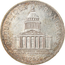 Coin, France, Panthéon, 100 Francs, 1985, Paris, AU(55-58), Silver, KM:951.1