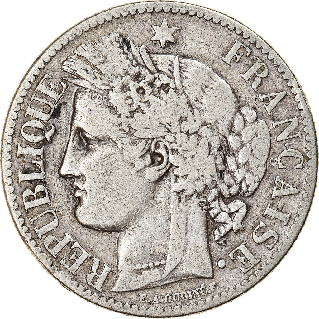 Monnaie, France, Cérès, 2 Francs, 1881, Paris, TB+, Argent, KM:817.1, Le
