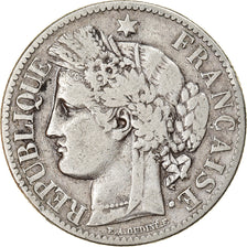 Monnaie, France, Cérès, 2 Francs, 1881, Paris, TB+, Argent, KM:817.1, Le