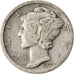 Coin, United States, Mercury Dime, Dime, 1923, U.S. Mint, Philadelphia