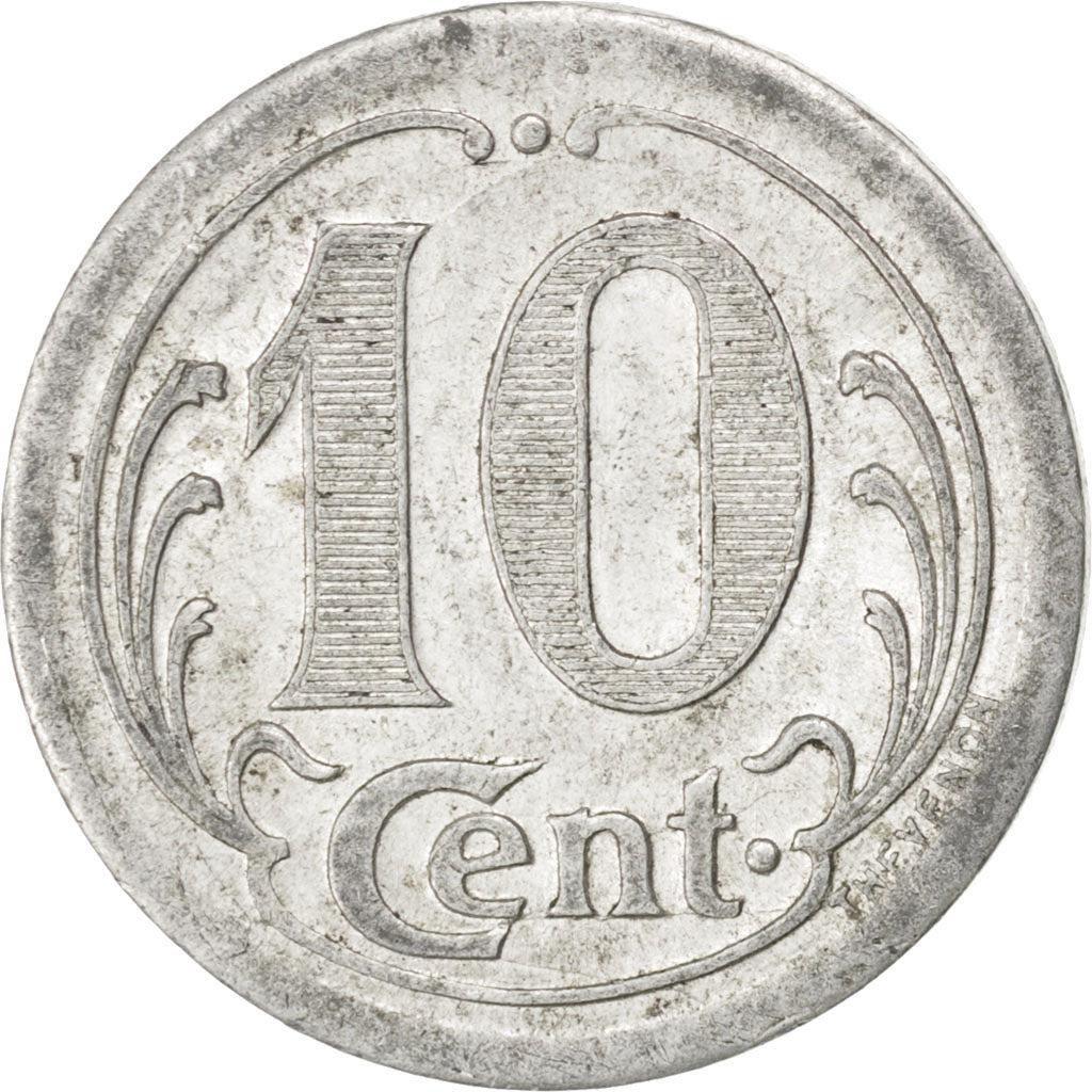 France, 10 Centimes, 1922, EF(40-45), Aluminium, Elie #10.2, 1.31