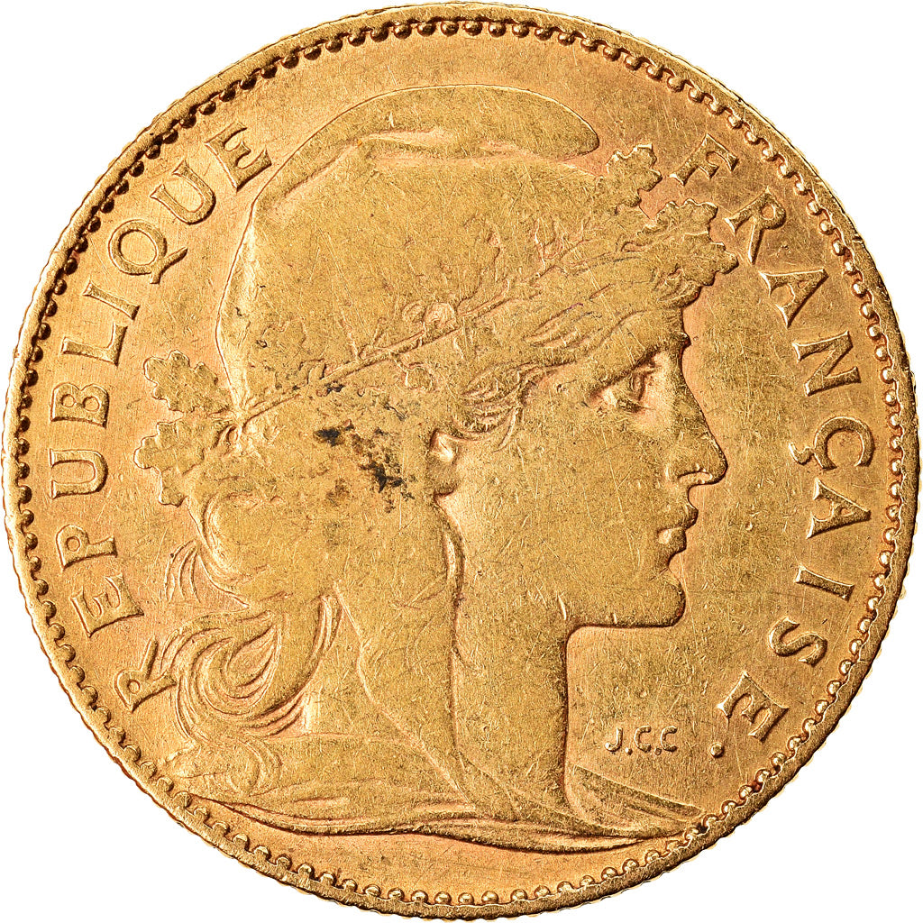 Monnaie, France, Marianne, 10 Francs, 1900, Paris, TTB, Or, Gadoury:1017, KM:846