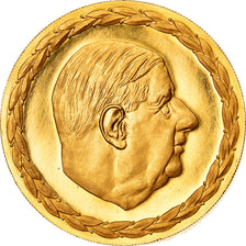 France, Medal, Charles De Gaulle, History, 1970, Monnaie de Paris, MS(64), Gold