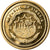Moeda, Libéria, Jean-Paul II, 10 Dollars, 2003, MS(65-70), Dourado