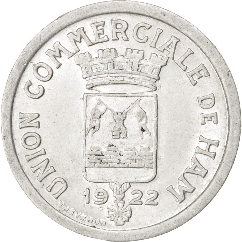 Francia, 10 Centimes, 1922, SPL-, Alluminio, Elie:10.2