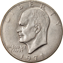 Coin, United States, Eisenhower Dollar, Dollar, 1971, U.S. Mint, Philadelphia
