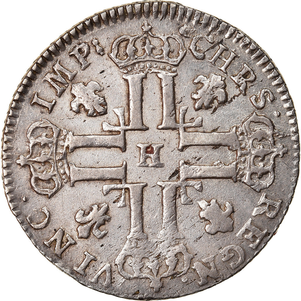 Moneda, Francia, Louis XV, Petit Louis d'argent (3 livres), 1/3 Ecu, 1720, La
