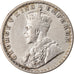 Coin, INDIA-BRITISH, George V, Rupee, 1918, Calcutta, AU(50-53), Silver, KM:524