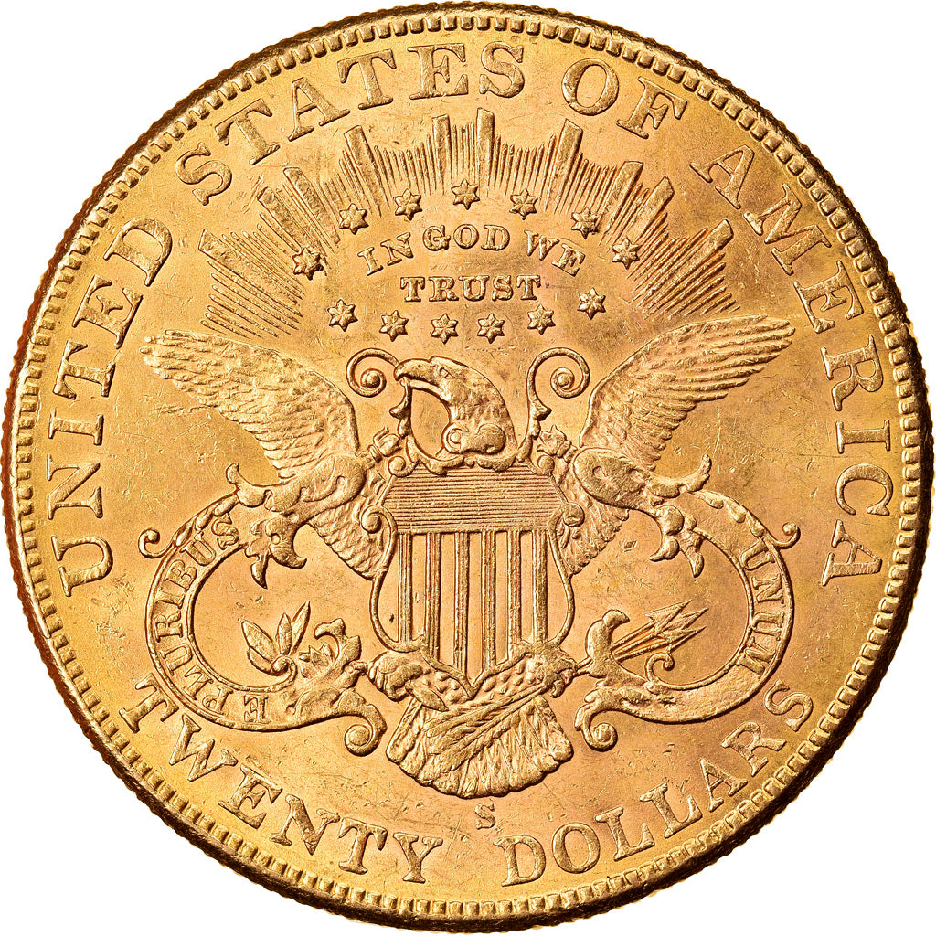 Monnaie, États-Unis, Liberty Head, $20, Double Eagle, 1904, San Francisco, SUP