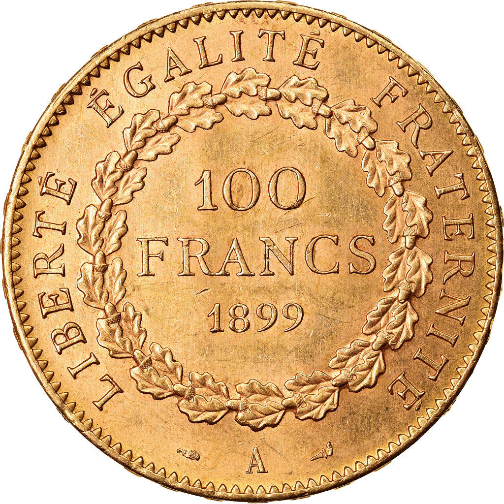 Monnaie, France, Génie, 100 Francs, 1899, Paris, TTB, Or, Gadoury:1137, KM:832