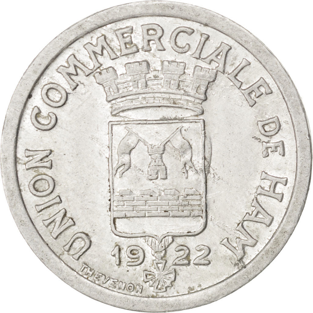 Monnaie, France, 25 Centimes, 1922, TTB+, Aluminium, Elie:10.3