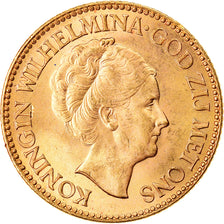 Coin, Netherlands, Wilhelmina I, 10 Gulden, 1932, Utrecht, MS(60-62), Gold