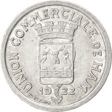 France, 25 Centimes, 1922, AU(50-53), Aluminium, Elie #10.3, 2.06