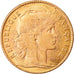Moneta, Francja, Marianne, 10 Francs, 1907, Paris, AU(55-58), Złoto, KM:846