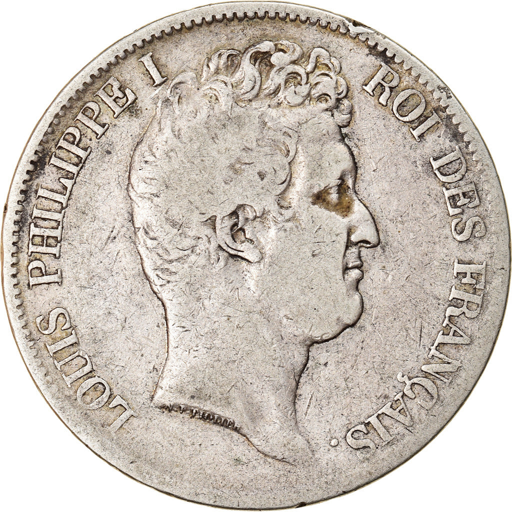 Monnaie, France, Louis-Philippe, 5 Francs, 1831, Bordeaux, TB+, Argent