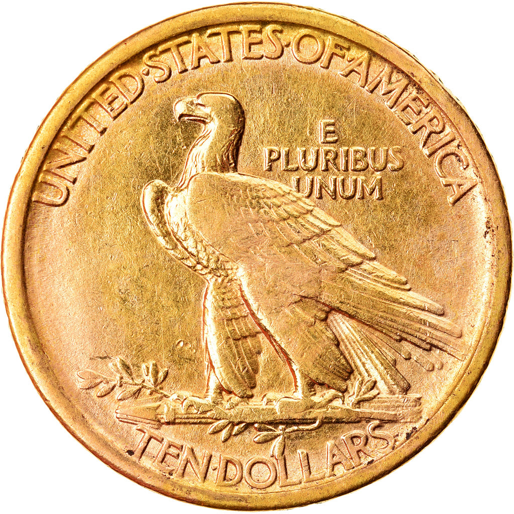 Moneda, Estados Unidos, Indian Head, $10, Eagle, 1907, U.S. Mint, Philadelphia