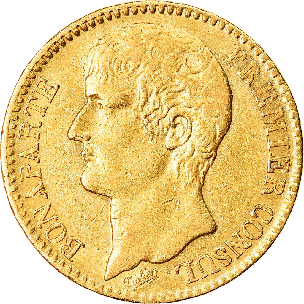Coin, France, Napoléon I, 40 Francs, An XI, Paris, EF(40-45), Gold, KM:652