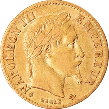 Coin, France, Napoleon III, Napoléon III, 10 Francs, 1867, Strasbourg