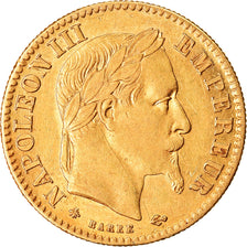Coin, France, Napoleon III, Napoléon III, 10 Francs, 1864, Paris, AU(50-53)